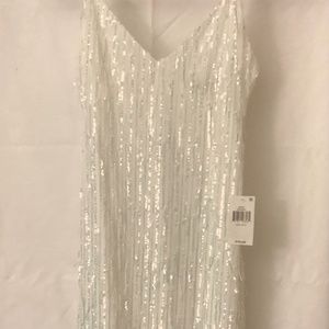 Sequence white cami dress